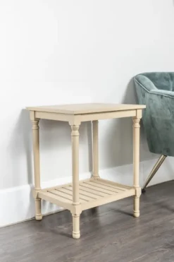 Kirkland's Home Accent & End Tables-Crate Shelf Side Table