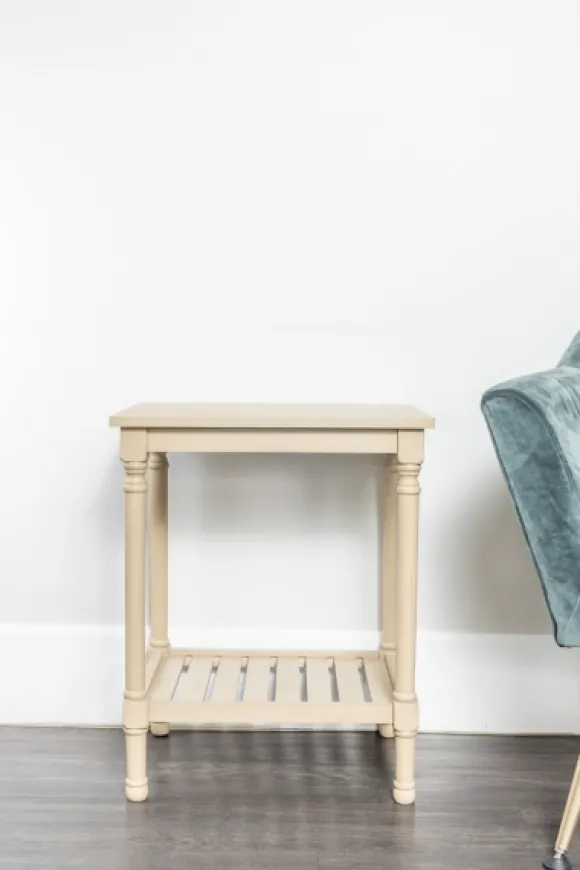 Kirkland's Home Accent & End Tables-Crate Shelf Side Table