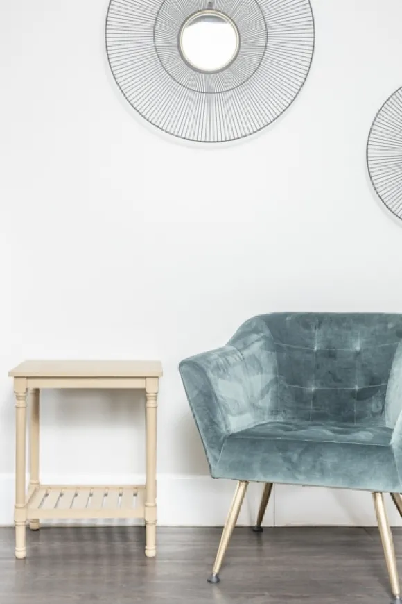 Kirkland's Home Accent & End Tables-Crate Shelf Side Table