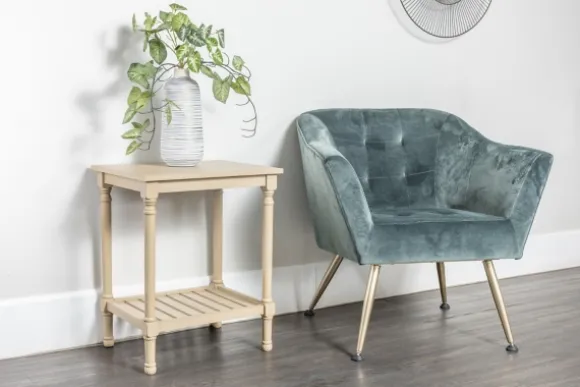 Kirkland's Home Accent & End Tables-Crate Shelf Side Table