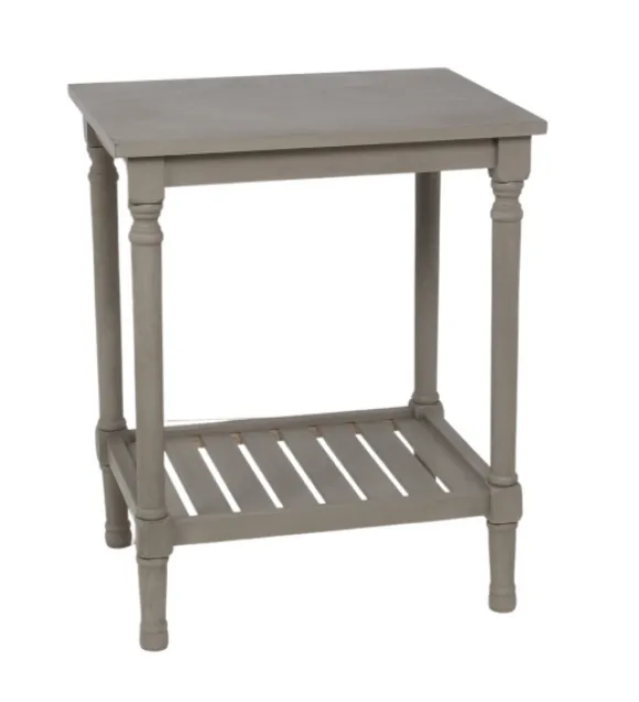 Kirkland's Home Accent & End Tables-Crate Shelf Side Table