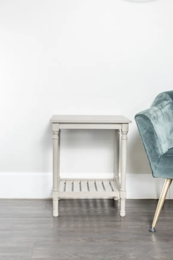 Kirkland's Home Accent & End Tables-Crate Shelf Side Table