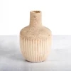 Kirkland's Home Vases-Cream Acorn Ceramic Vase, 8 In.
