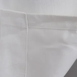 Kirkland's Home Curtains & Drapes-Cream Box Pleated Single Curtain Panel, 84 In.