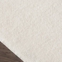 Kirkland's Home Bathroom Rugs-Cream High Pile Marshmallow Bath Mat, 30 In.