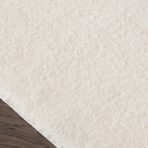 Kirkland's Home Bathroom Rugs-Cream High Pile Marshmallow Bath Mat, 30 In.