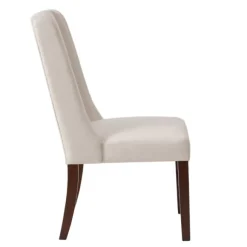 Kirkland's Home Dining Chairs-Cream Parson Dining Chairs, Set Of 2