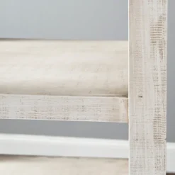 Kirkland's Home Entryway Furniture-Cream Savannah Bookshelf