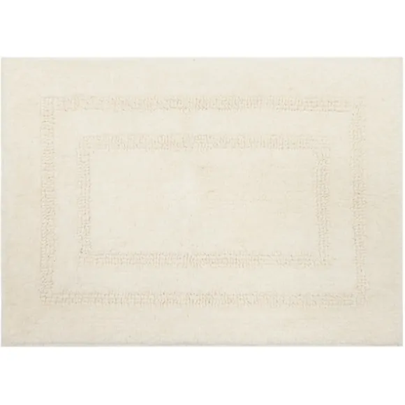 Kirkland's Home Bathroom Rugs-Creme Plush Reversible Cotton Bath Mat, 34 In.