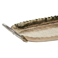 Kirkland's Home Decorative Trays-Crimped Edge 2-Pc. Decorative Tray Set