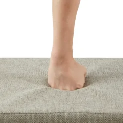 Kirkland's Home Benches & Ottomans-Cushioned Open Cubby Storage Bench