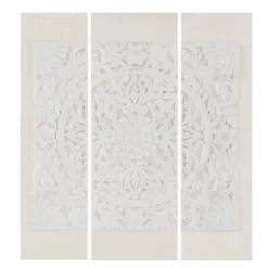 Kirkland's Home Canvas Art-3D Embellished Canvas 3-Pc. Set