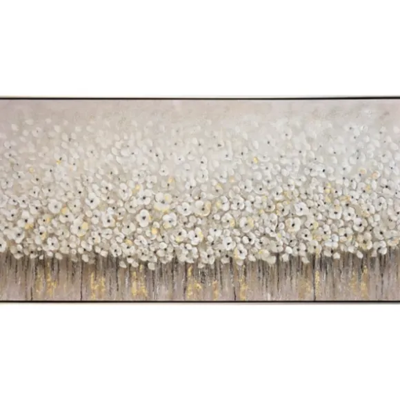 Kirkland's Home Canvas Art-Dancing Flowers Textured Canvas Art Print