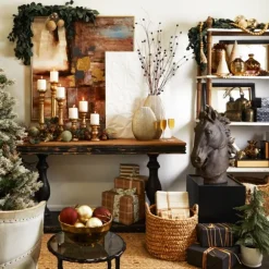 Kirkland's Home Statues & Figurines-Dark Polystone Horse Head Statue