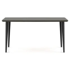 Kirkland's Home Dining Tables-Dark Wood And Metal Dining Table