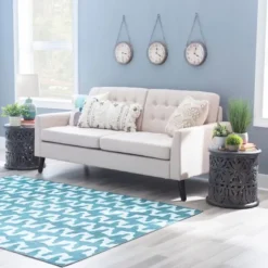 Kirkland's Home Accent & End Tables-Dark Wood Carved Detail Accent Table