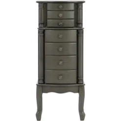 Kirkland's Home Dressers & Chests-Dark Wood Flip Top Armoire
