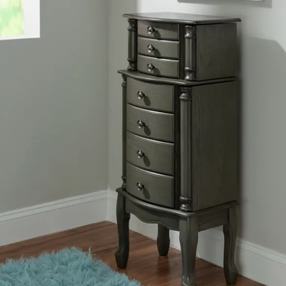 Kirkland's Home Dressers & Chests-Dark Wood Flip Top Armoire