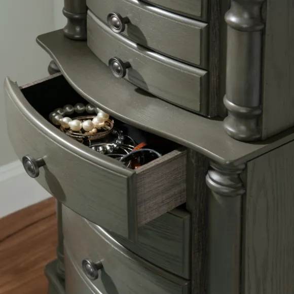 Kirkland's Home Dressers & Chests-Dark Wood Flip Top Armoire