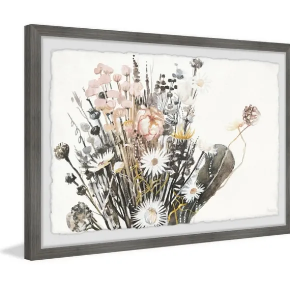 Kirkland's Home Framed Art-Deckled Flowering Bundle Framed Art Print