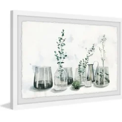 Kirkland's Home Framed Art-Deckled Glasses And Greens Framed Art Print