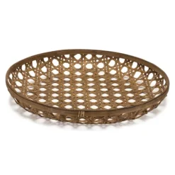 Kirkland's Home Decorative Trays-Decorative 26 In. Bamboo Tray