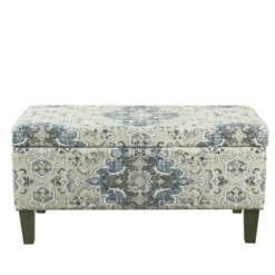 Kirkland's Home Benches & Ottomans-Decorative Antique Storage Bench