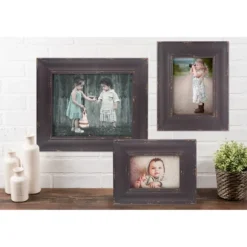 Kirkland's Home Picture Frames-Distressed Barnwood Farmhouse Frame, 8X10