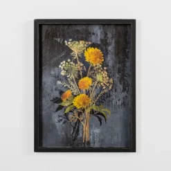 Kirkland's Home Framed Art-Distressed Dandelion Framed Art Print