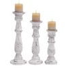 Kirkland's Home Candle Holders-Distressed Mango Candle Holders, Set Of 3