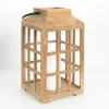 Kirkland's Home Lanterns-Distressed Windowpane Wood Lantern, 12 In.