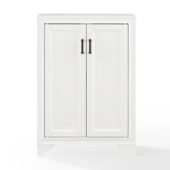 Kirkland's Home Bathroom Furniture-Distressed Wood Accent Cabinet