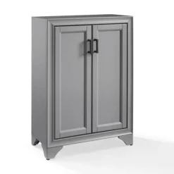 Kirkland's Home Bathroom Furniture-Distressed Wood Accent Cabinet