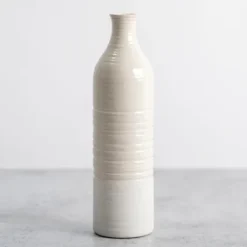 Kirkland's Home Vases-Double Texture Ceramic Vase, 14 In.