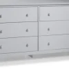 Kirkland's Home Dressers & Chests-Dove Brazilian Pine Wood Dresser