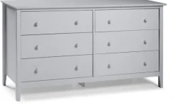 Kirkland's Home Dressers & Chests-Dove Brazilian Pine Wood Dresser