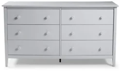 Kirkland's Home Dressers & Chests-Dove Brazilian Pine Wood Dresser