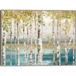 Kirkland's Home Framed Art-Down By The River Framed Canvas Art Print