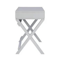 Kirkland's Home Office Furniture-2-Drawer X-Frame Desk