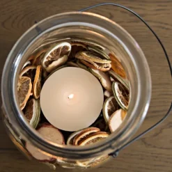 Kirkland's Home Bowl Filler-Dried Fruit Slice Filler