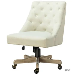 Kirkland's Home Office Furniture-Dylan Upholstered Office Chair