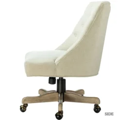 Kirkland's Home Office Furniture-Dylan Upholstered Office Chair
