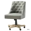 Kirkland's Home Office Furniture-Dylan Upholstered Office Chair
