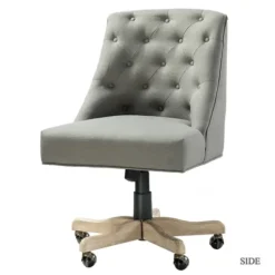 Kirkland's Home Office Furniture-Dylan Upholstered Office Chair