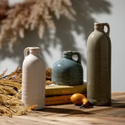 Kirkland's Home Vases-Earth Tones Jug Vases, Set Of 3