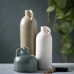 Kirkland's Home Vases-Earth Tones Jug Vases, Set Of 3