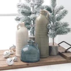 Kirkland's Home Vases-Earth Tones Jug Vases, Set Of 3