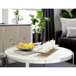 Kirkland's Home Decorative Trays-Earthy Abstract Cracked Decorative Tray