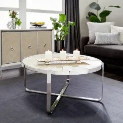 Kirkland's Home Decorative Trays-Earthy Abstract Cracked Decorative Tray