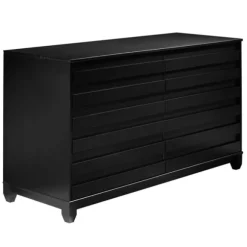 Kirkland's Home Dressers & Chests-Eco Pine Wood Channeled Drawer Dresser